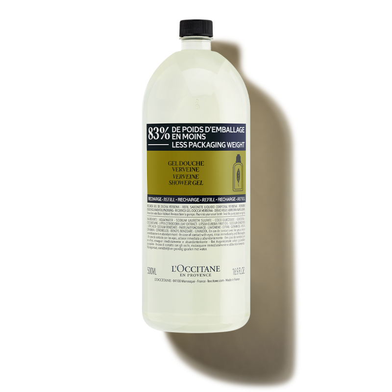 Гель для ванн и душа Вербена 500 мл, сменный блок