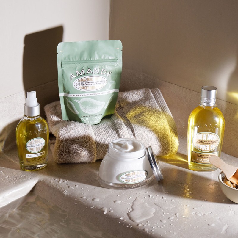 Масло для душа увлажняющее Миндальное 250 мл