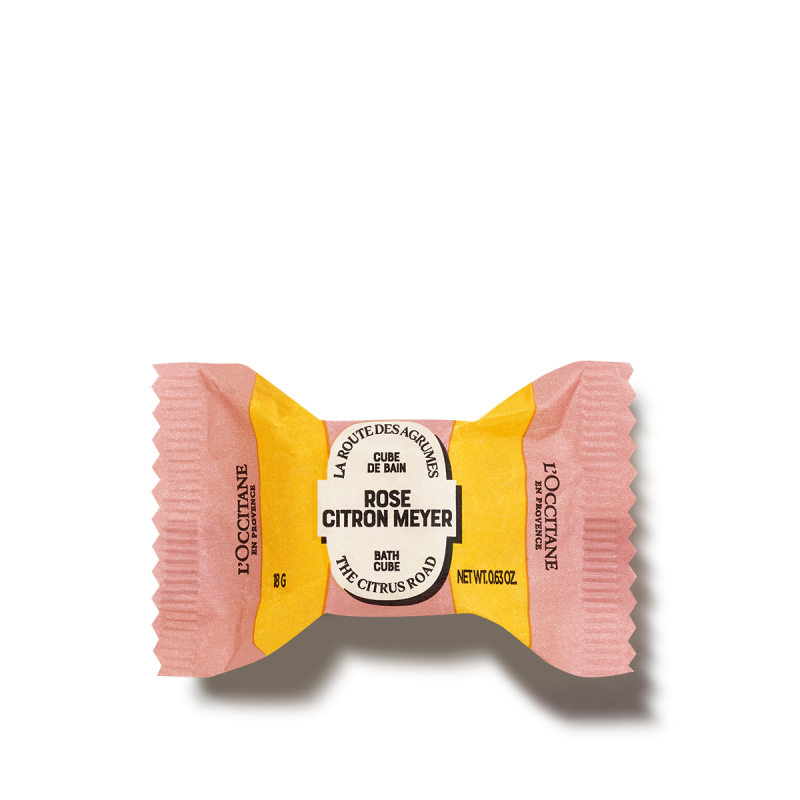 Кубик для ванны Роза-Лимон Мейер 18 г
