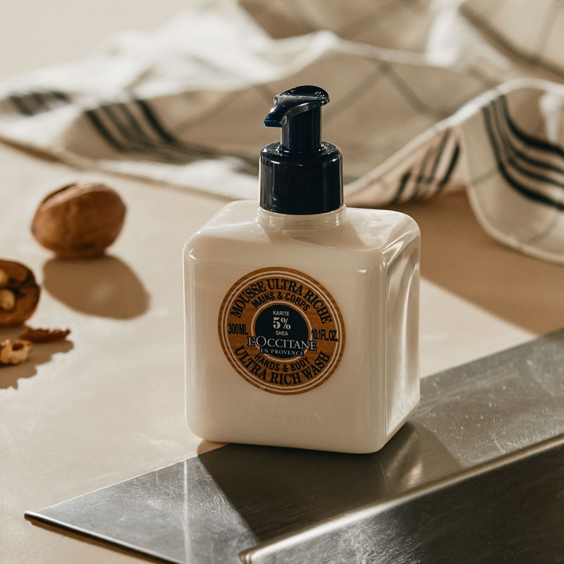 Очищающий мусс для рук Карите 300 мл