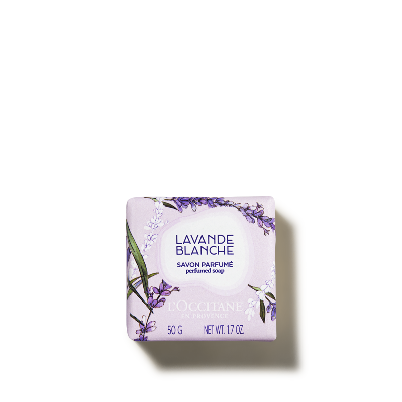 Мыло Белая Лаванда 50 г, твёрдое