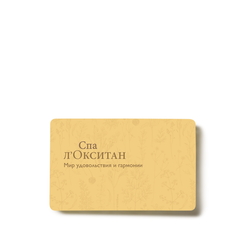 Сертификат СПА 6000 рублей Розница