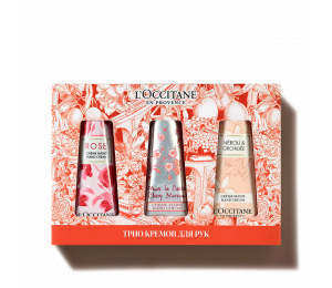 ТРИО КРЕМОВ ДЛЯ РУК: ЦВЕТОЧНЫЙ КРАЙ