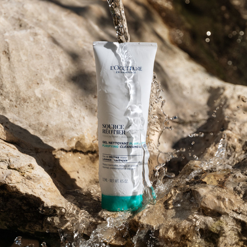 Очищающий гель для лица Источник Реотье 125 мл