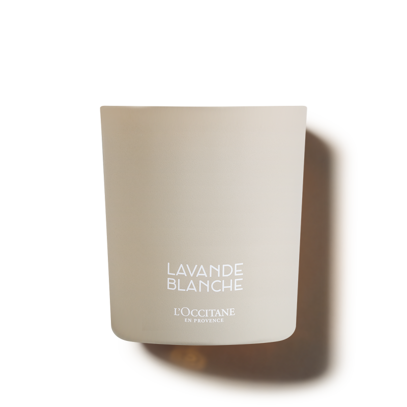 Свеча Белая Лаванда 180 г