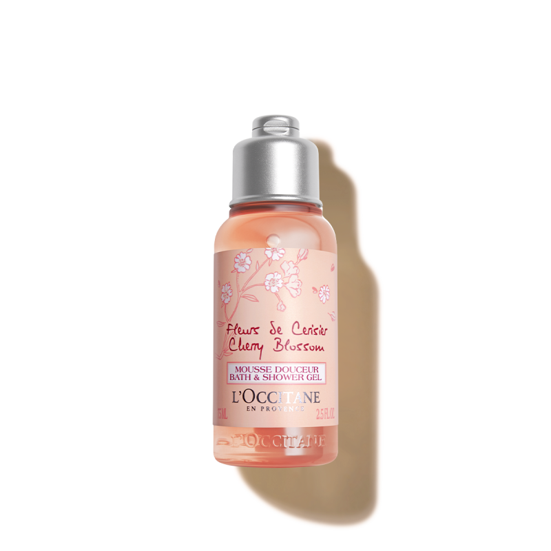 Гель для ванн и душа Вишневый цвет 75 мл