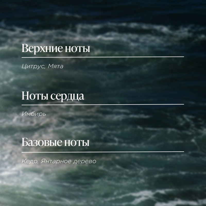 Туалетная вода Акватический цедрат 75 мл