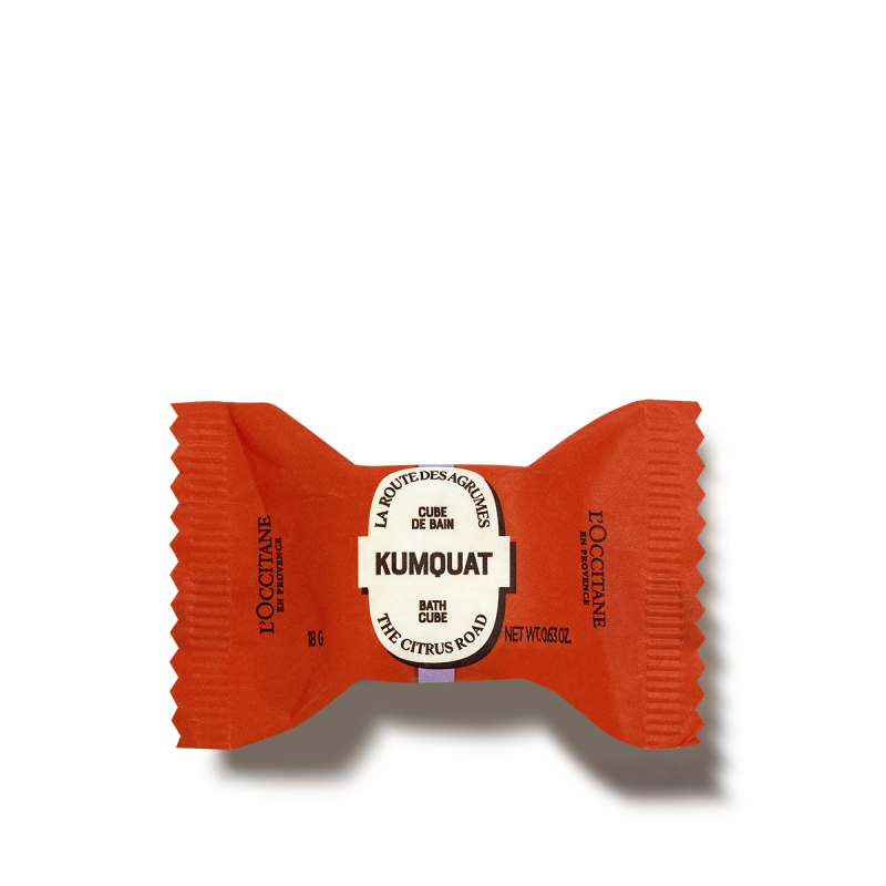 Кубик для ванны Карите-Кумкват 18г